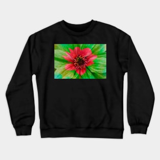 Dahlia, Dahlia, abstract, colorful, flower, bloom Crewneck Sweatshirt